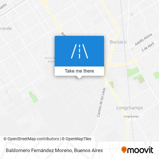 Baldomero Fernández Moreno map