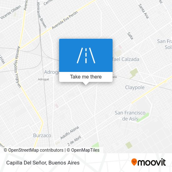 Capilla Del Señor map