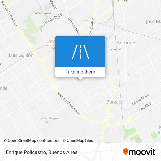 Enrique Policastro map