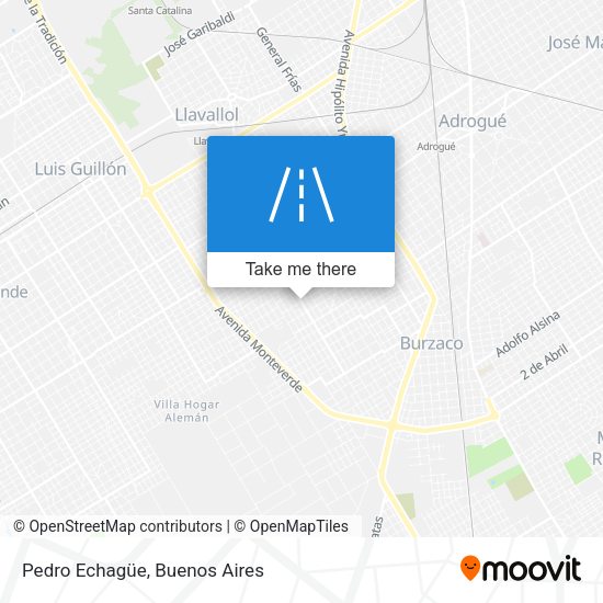 Pedro Echagüe map