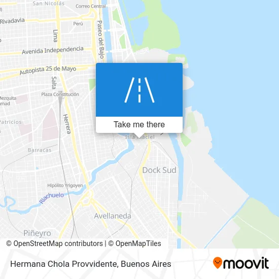 Hermana Chola Provvidente map