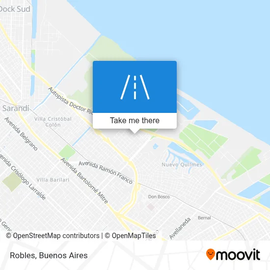 Robles map