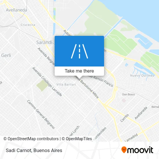 Mapa de Sadi Carnot