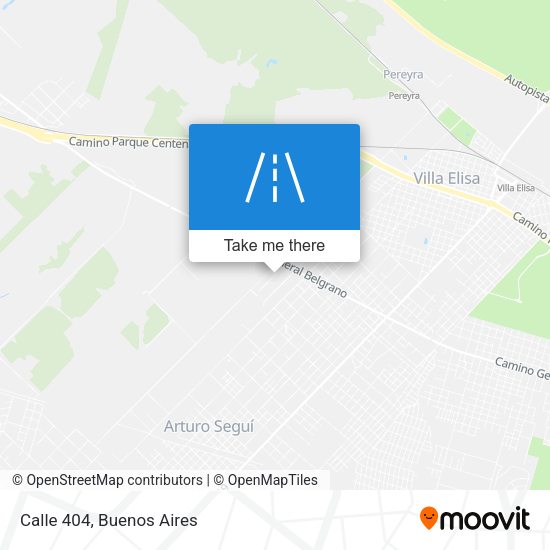 Mapa de Calle 404