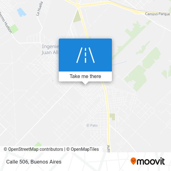 Mapa de Calle 506