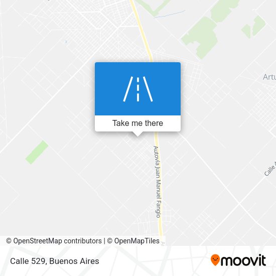 Mapa de Calle 529