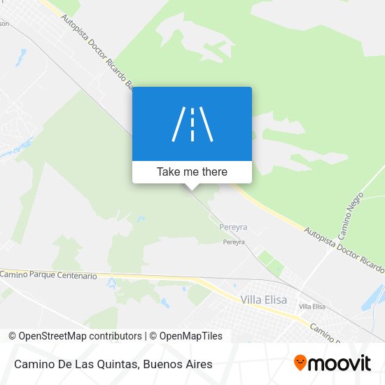 Camino De Las Quintas map