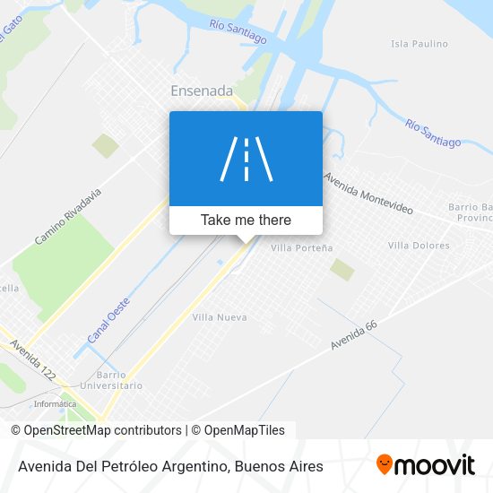 Avenida Del Petróleo Argentino map