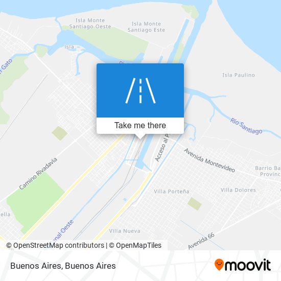 Buenos Aires map