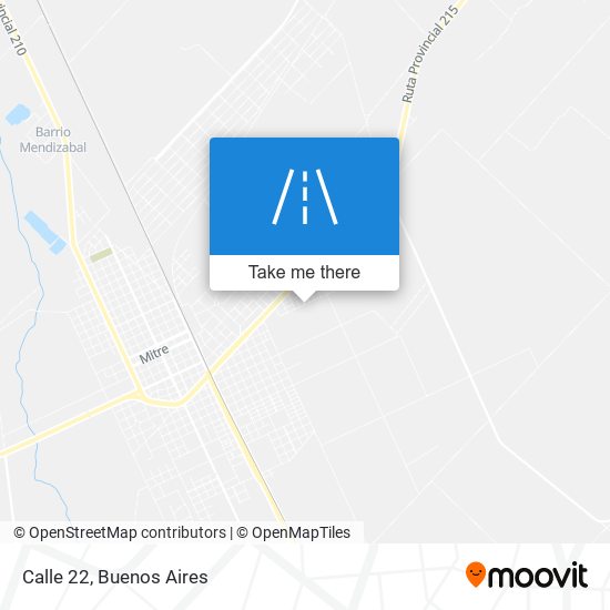 Calle 22 map