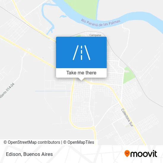 Edison map