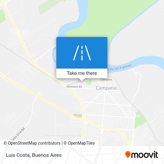 Mapa de Luis Costa