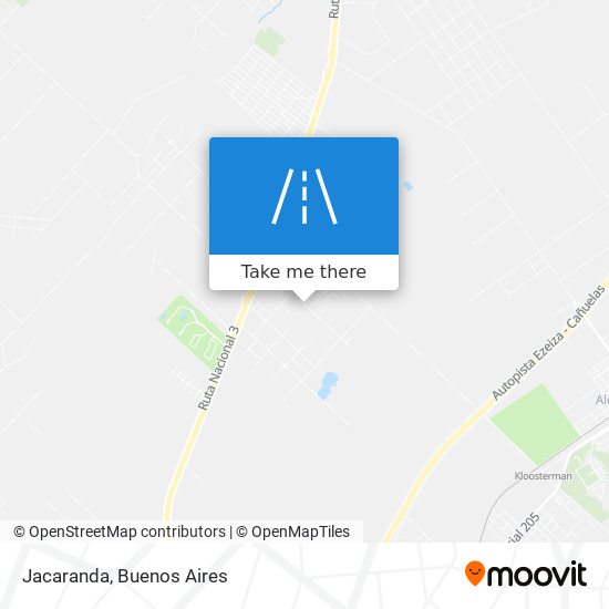 Jacaranda map