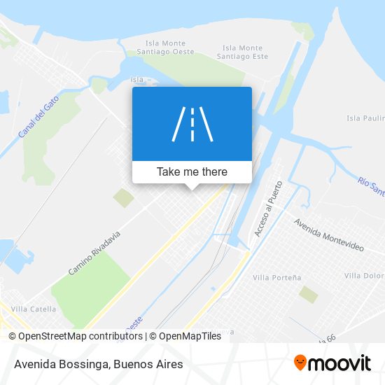 Avenida Bossinga map