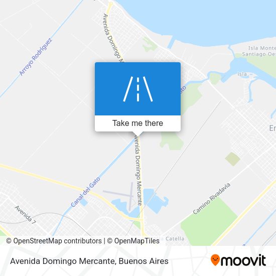 Avenida Domingo Mercante map