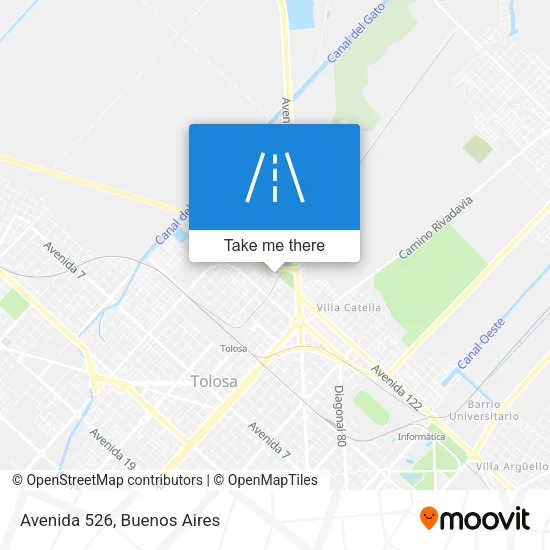 Avenida 526 map