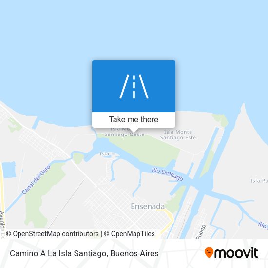 Mapa de Camino A La Isla Santiago