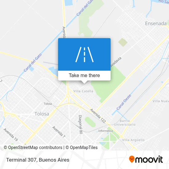 Terminal 307 map
