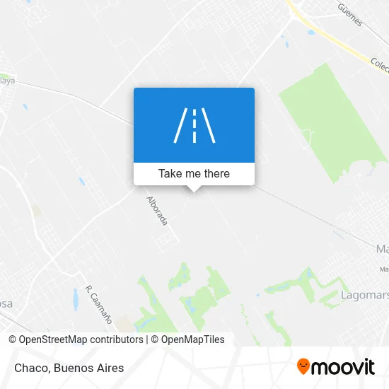 Chaco map