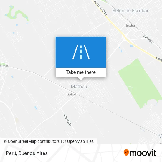 Perú map