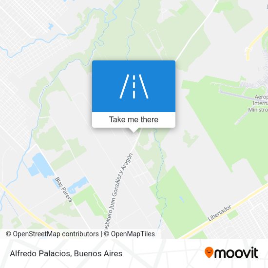 Mapa de Alfredo Palacios