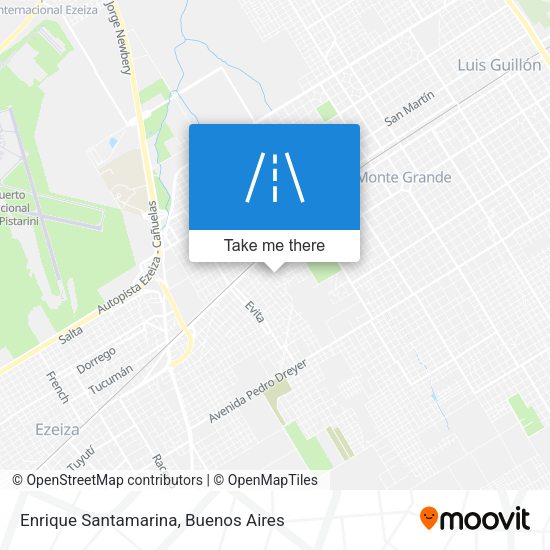 Enrique Santamarina map