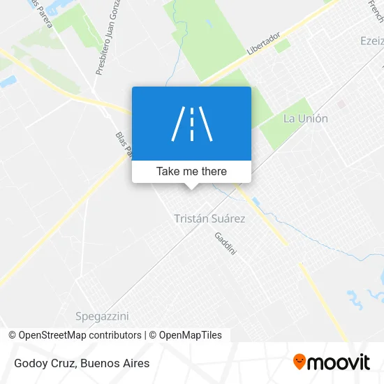 Godoy Cruz map