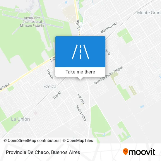 Provincia De Chaco map