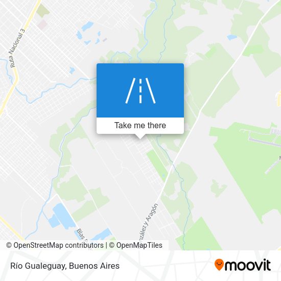 Río Gualeguay map