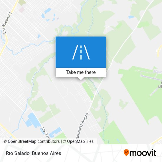 Mapa de Río Salado