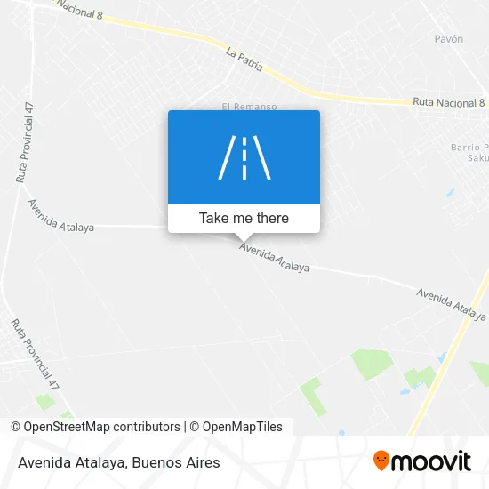 Avenida Atalaya map