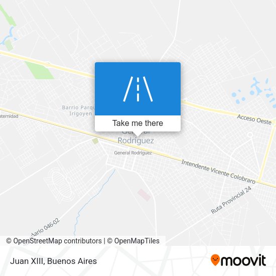 Mapa de Juan XIII