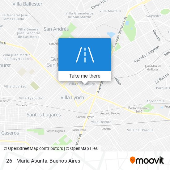 26 - María Asunta map