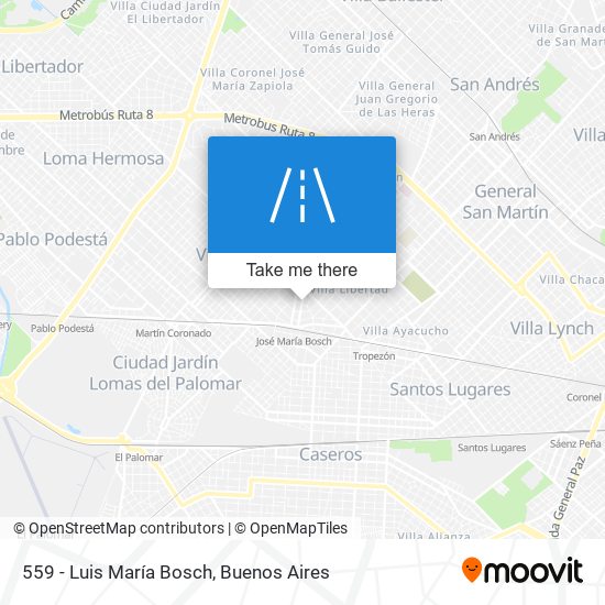 559 - Luis María Bosch map