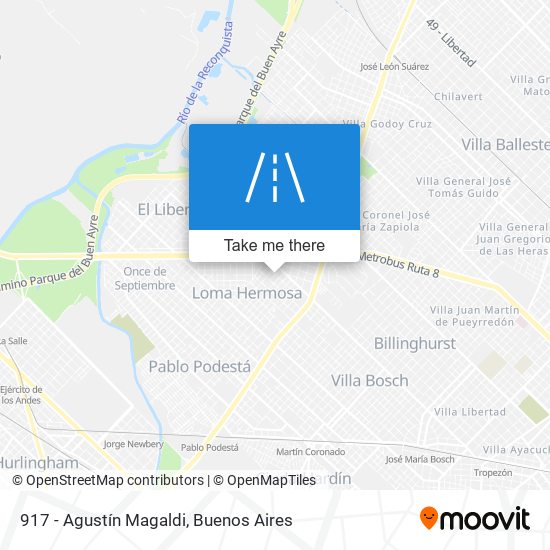 917 - Agustín Magaldi map