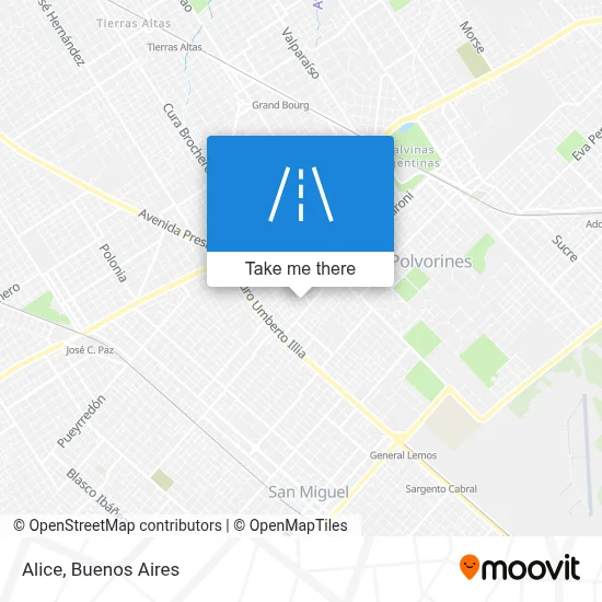 Alice map