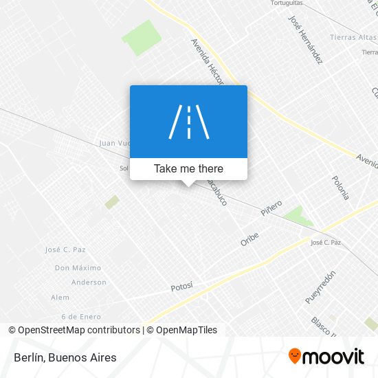 Berlín map