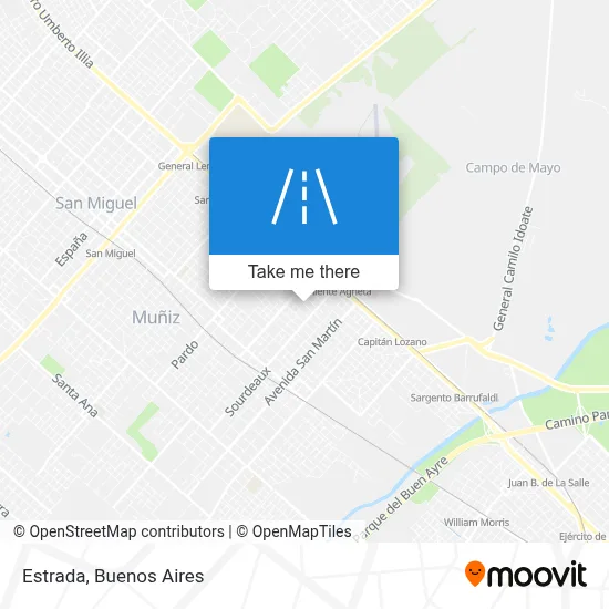 Estrada map