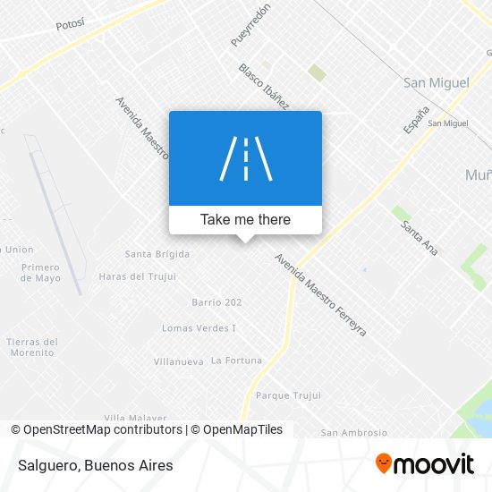 Salguero map