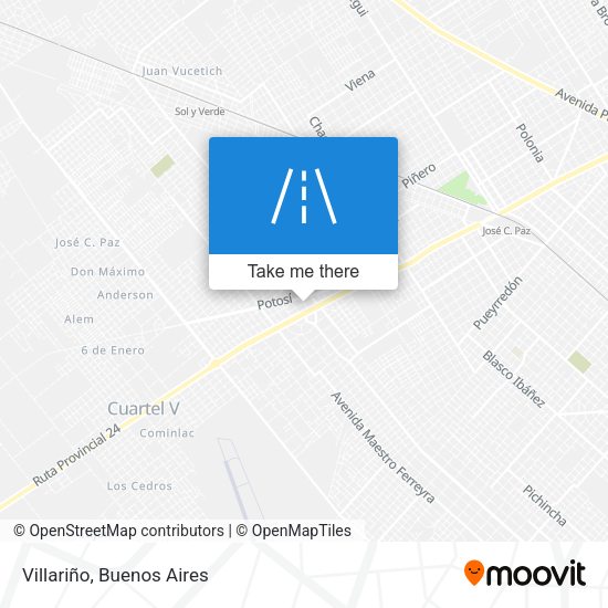 Mapa de Villariño