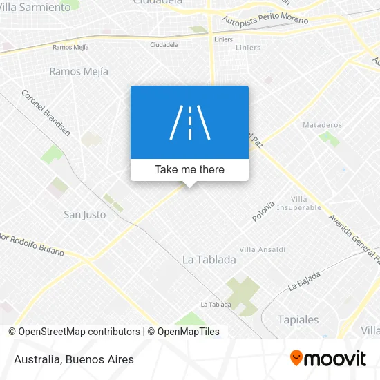 Australia map