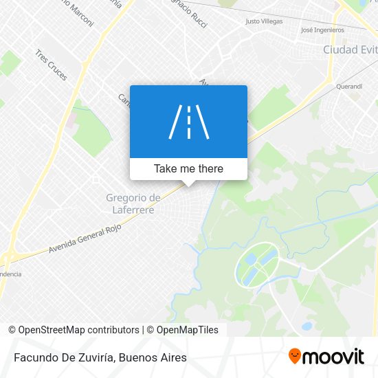 Mapa de Facundo De Zuviría