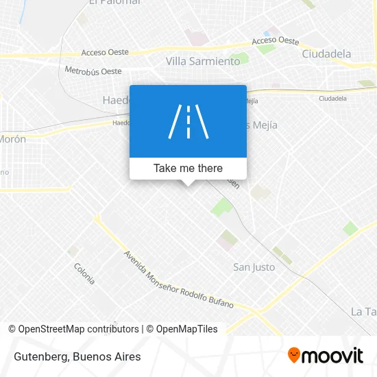 Gutenberg map