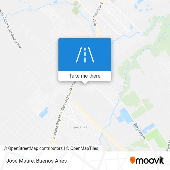 Mapa de José Maure