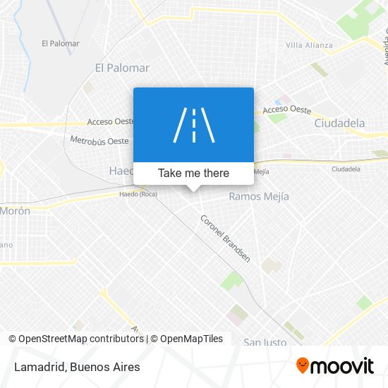 Lamadrid map