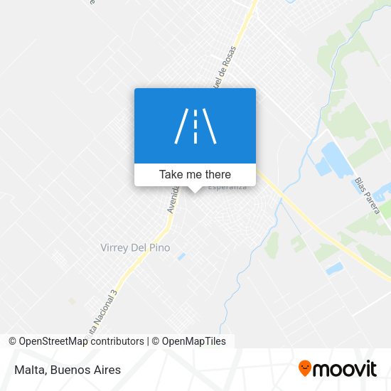 Mapa de Malta
