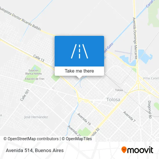 Avenida 514 map