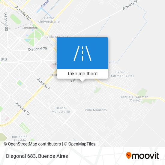 Mapa de Diagonal 683