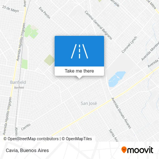 Cavia map