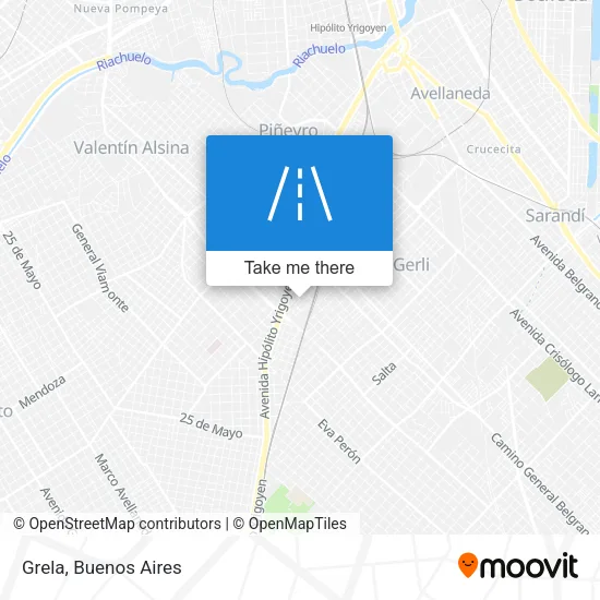 Grela map
